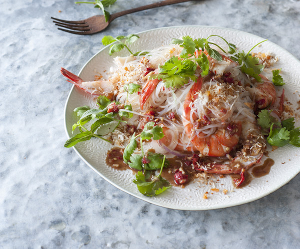 EAST rice noodle salad
